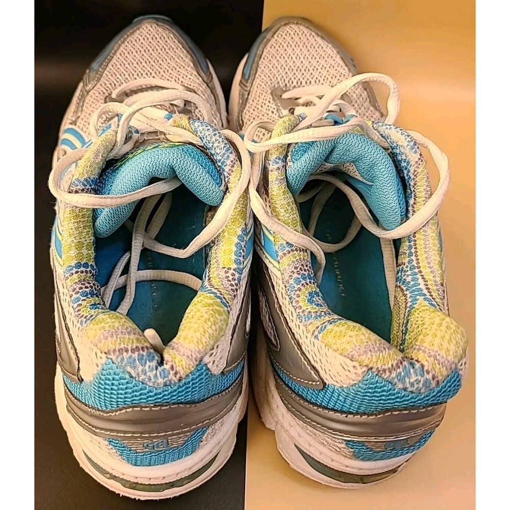 Asics Running Shoes Womens Size 7.5 Gel Duomax Gray Blue T27BQ Sneakers Gym - Picture 8 of 13